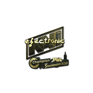 electronic sticker