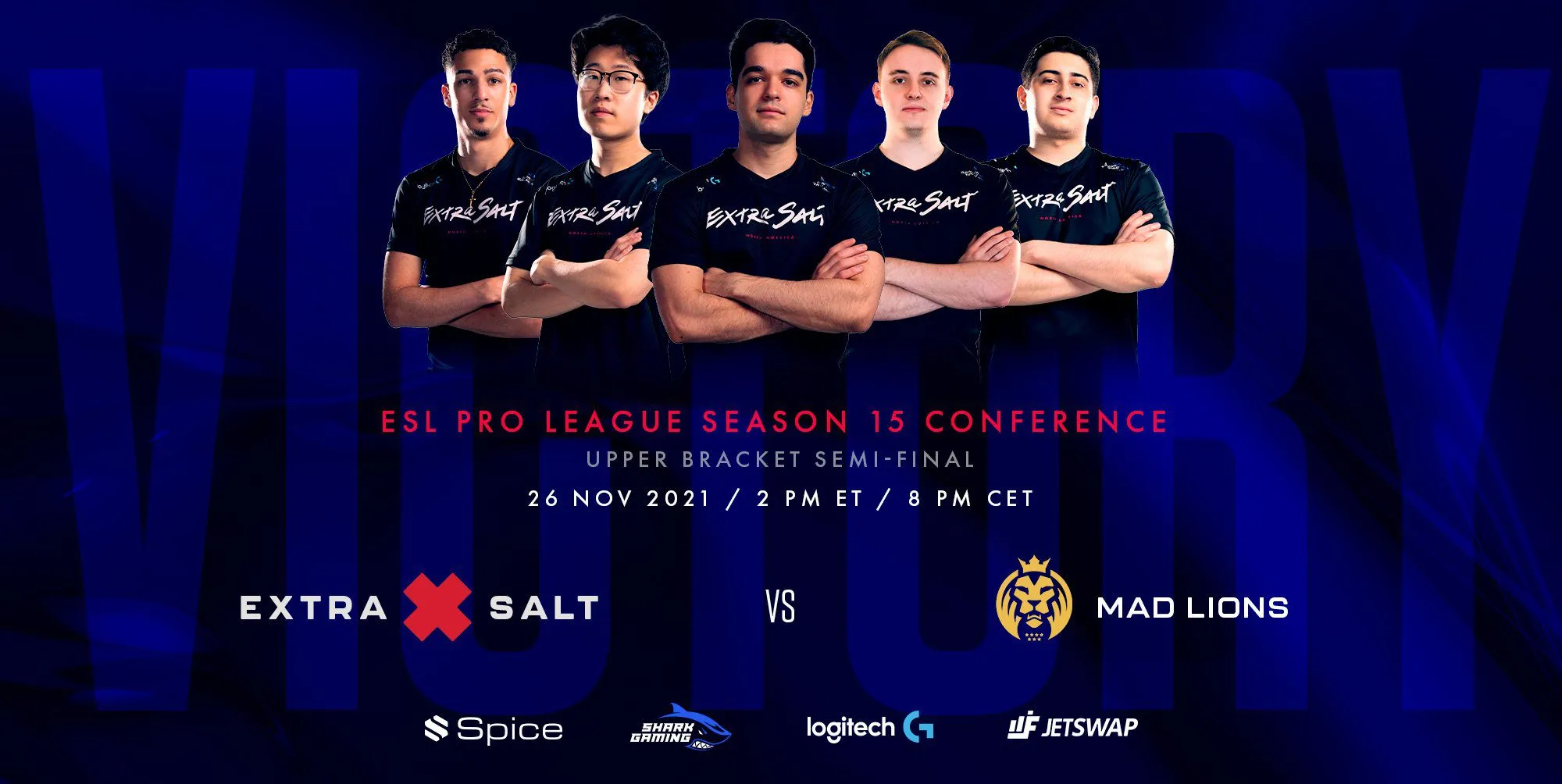 Extra Salt defeated MAD Lions at ESL Pro League Season 15