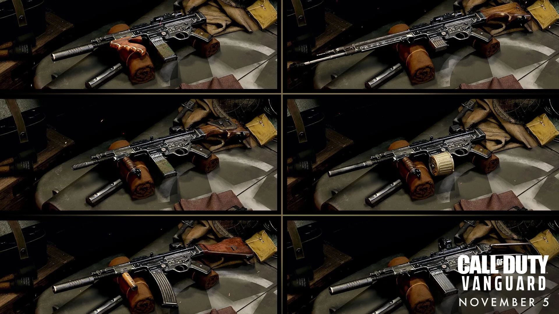 Call of Duty: Vanguard multiplayer guns
