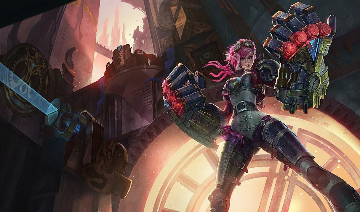 Vi, one of the champions featured in Arcane