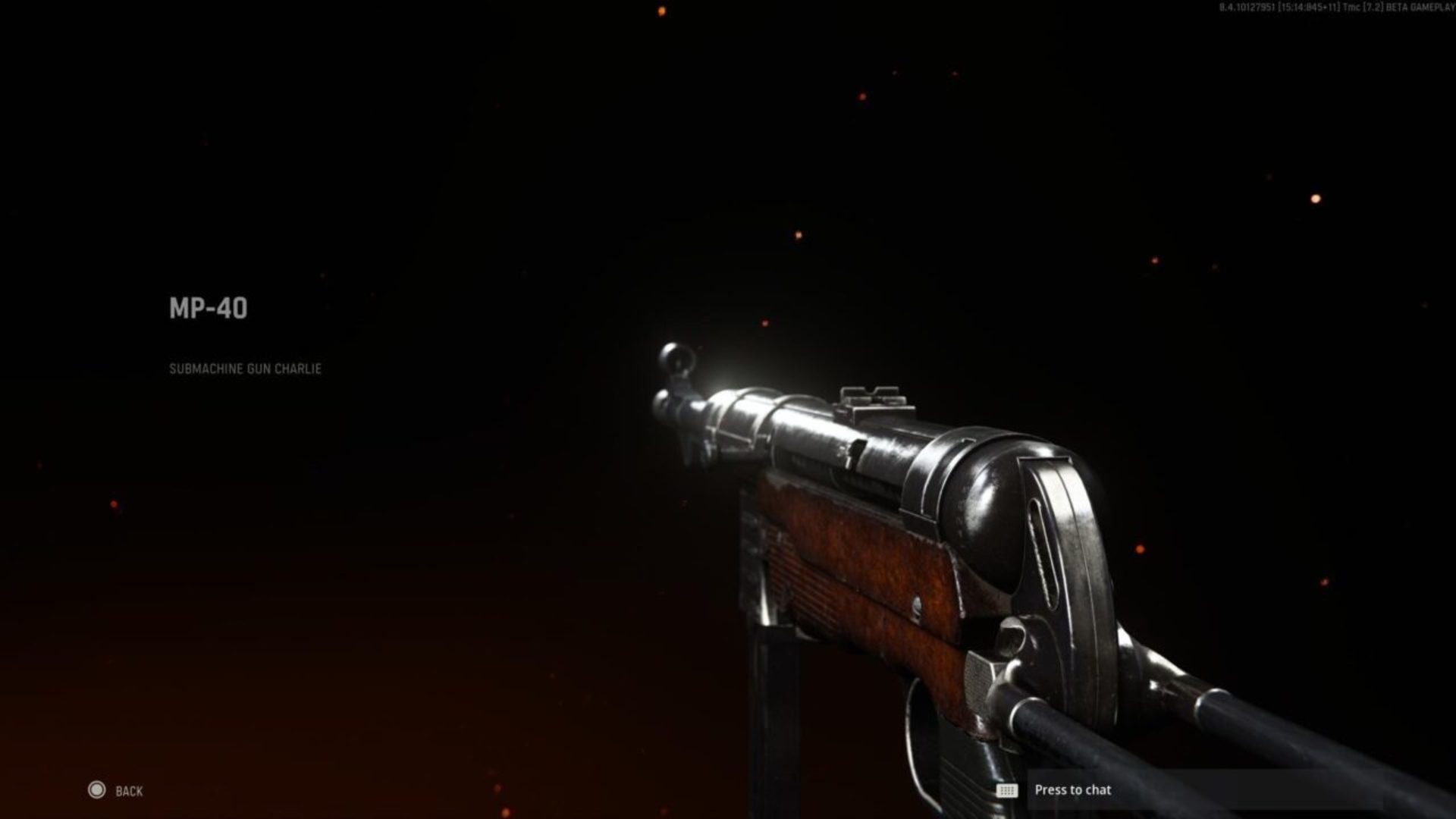 MP40 loadout in Warzone