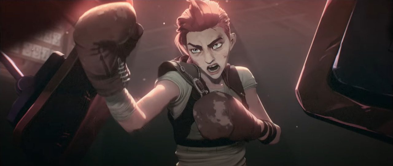 Vi in Riot Games' Netflix series, Arcane