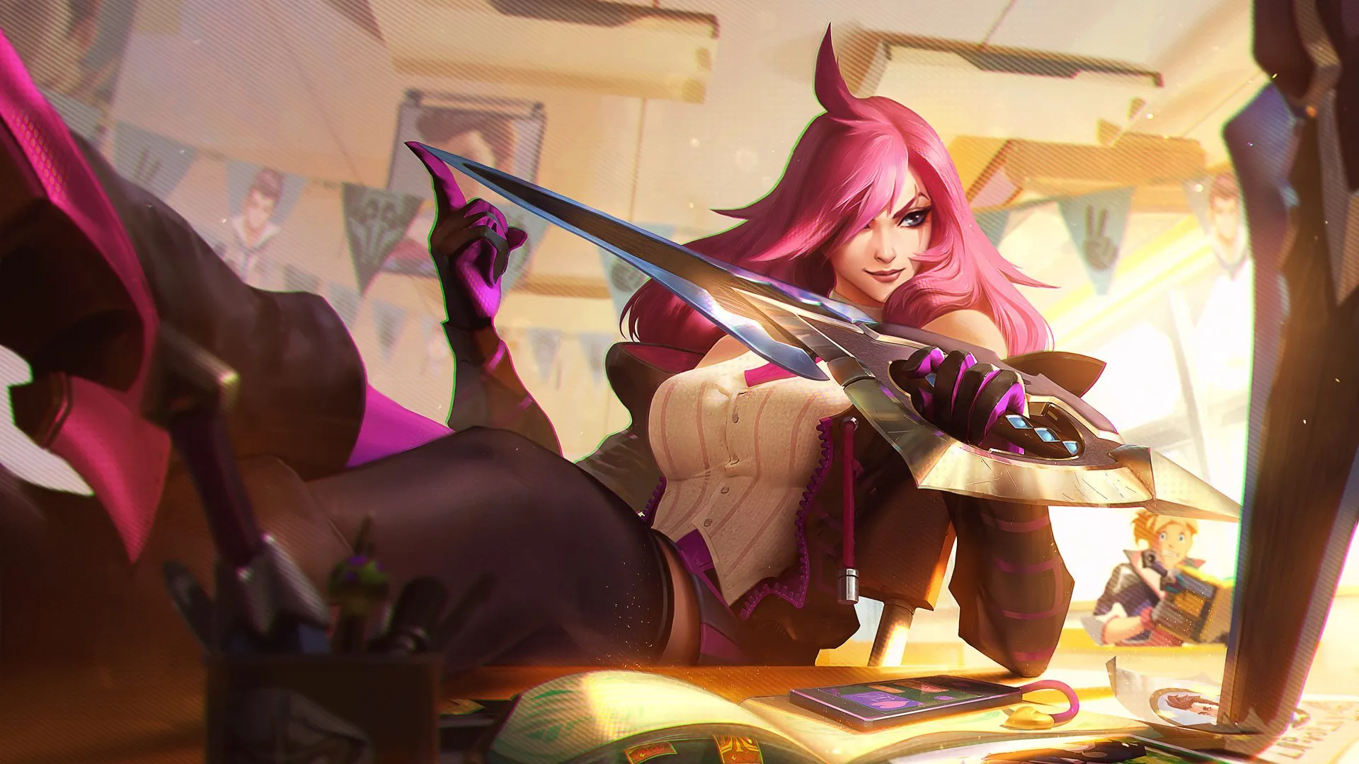 Academy Katarina, who was nerfed in TFT Patch 11.24
