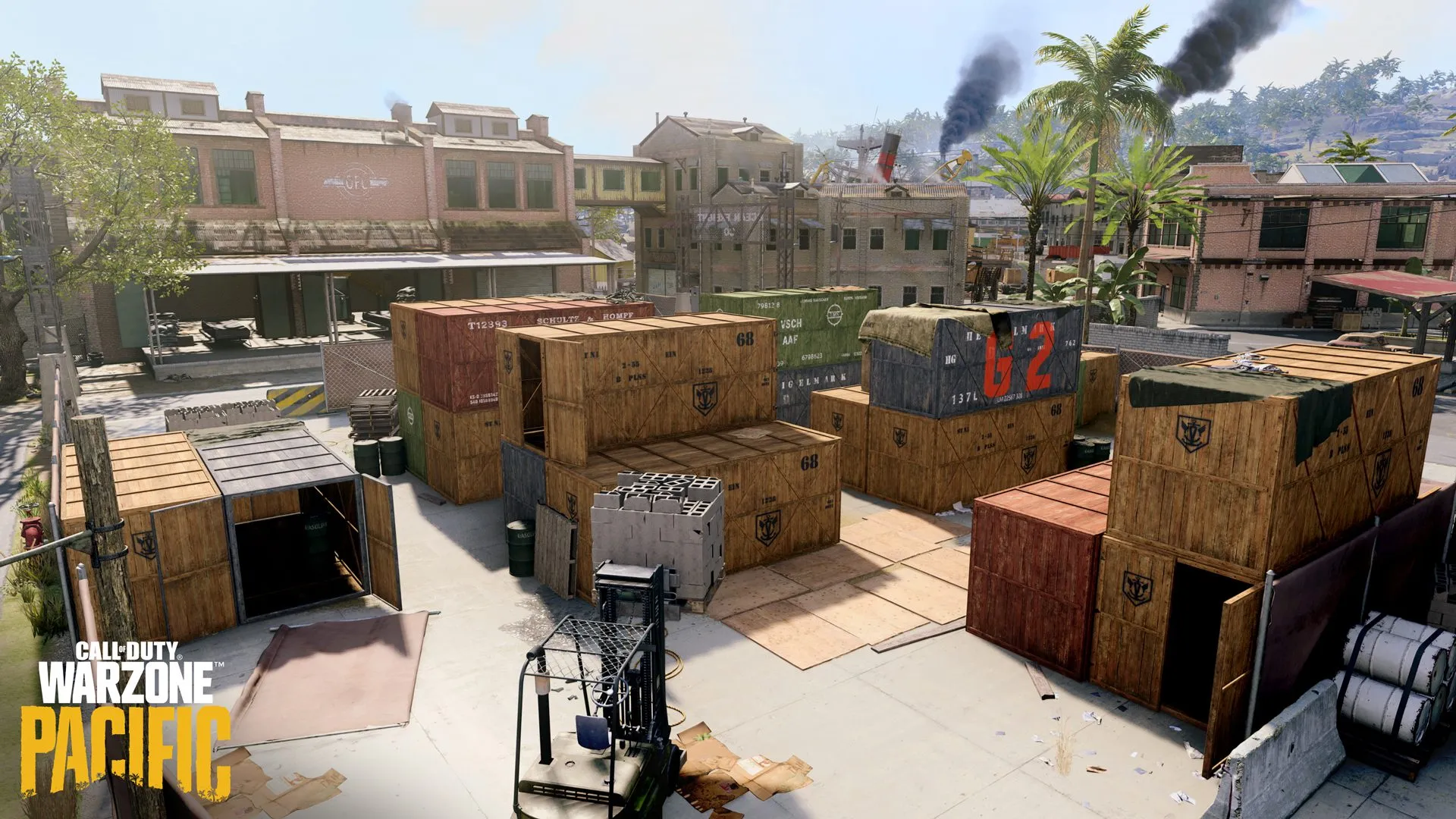 Network service failed error in Warzone Pacific