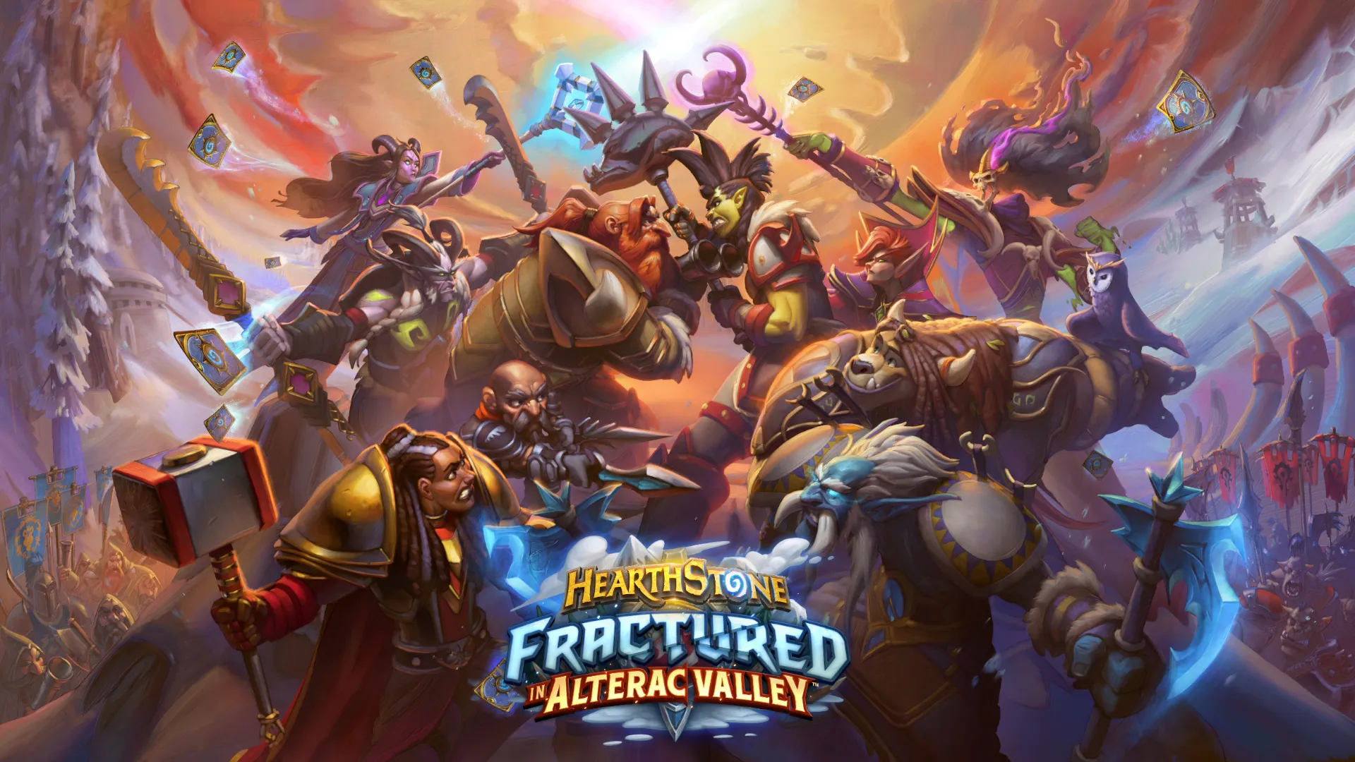 The update for the Hearthstone Battlegrounds Buddy System will take place within the Fractured in Alterac Valley expansion