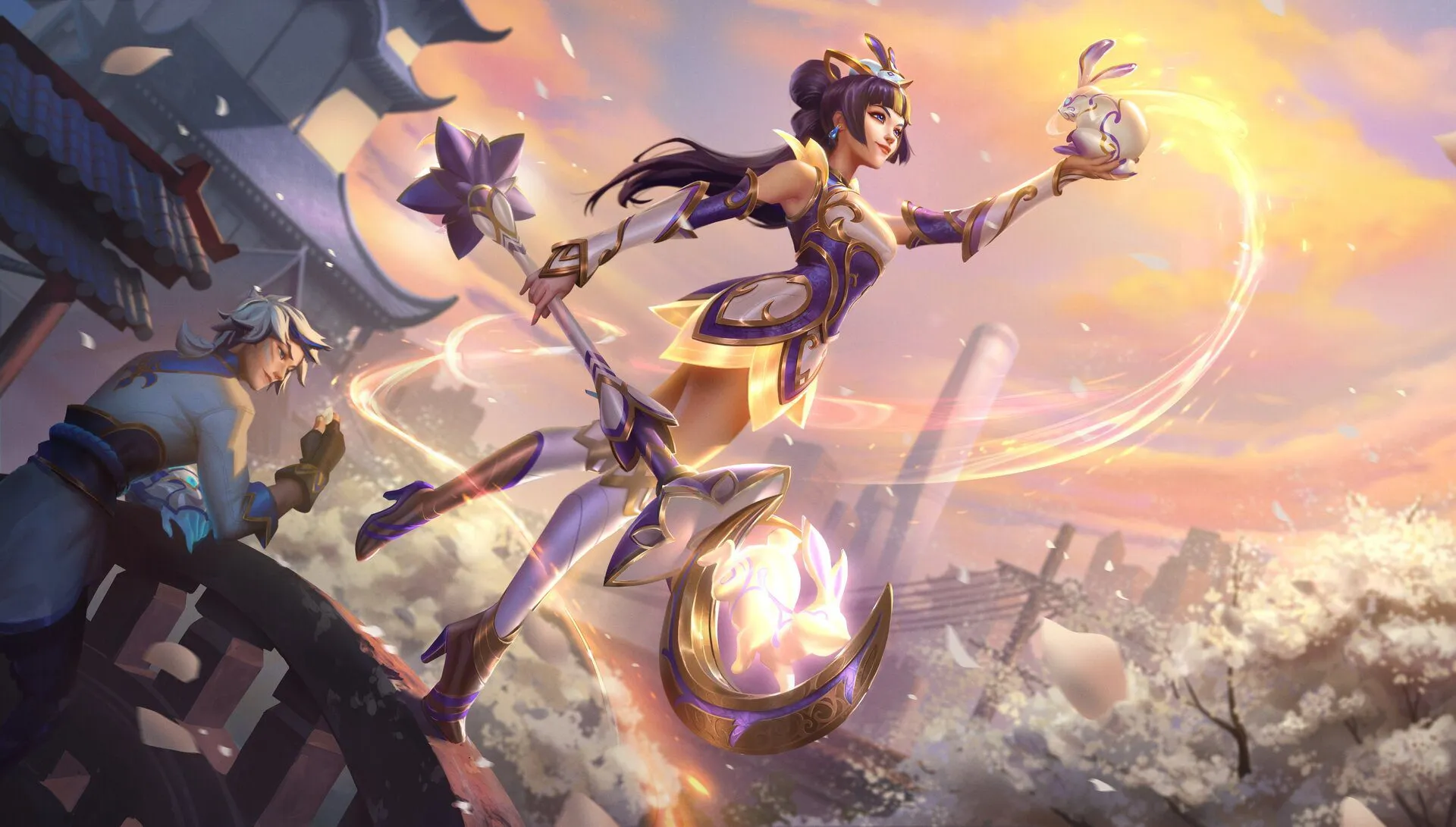 Porcelain Lux is the latest Prestige Edition League of Legends skin and is the ultimate token reward in the LoL Lunar Revel 2022 battle pass.