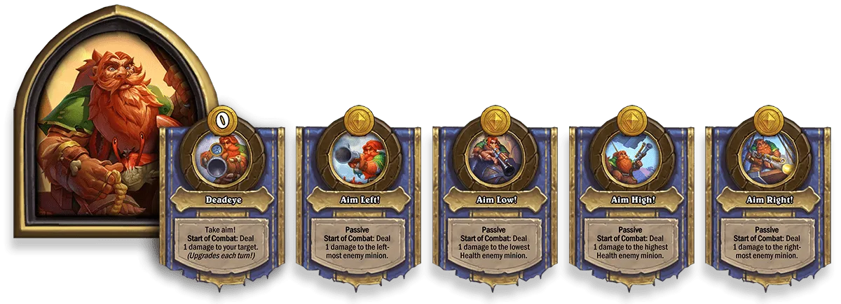 Tavish Stormpike in Hearthstone Battlegrounds