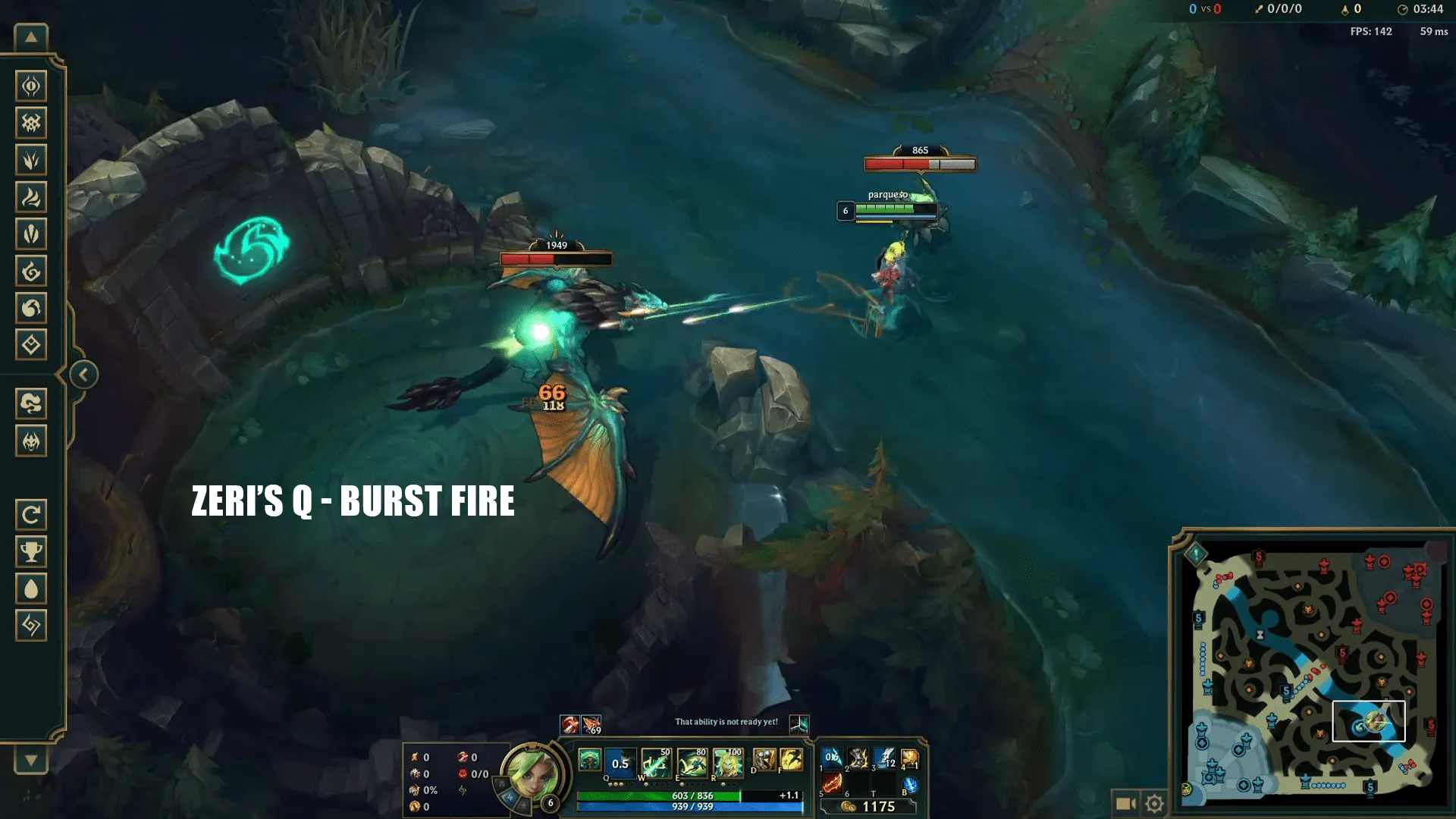 Zeri's Q range