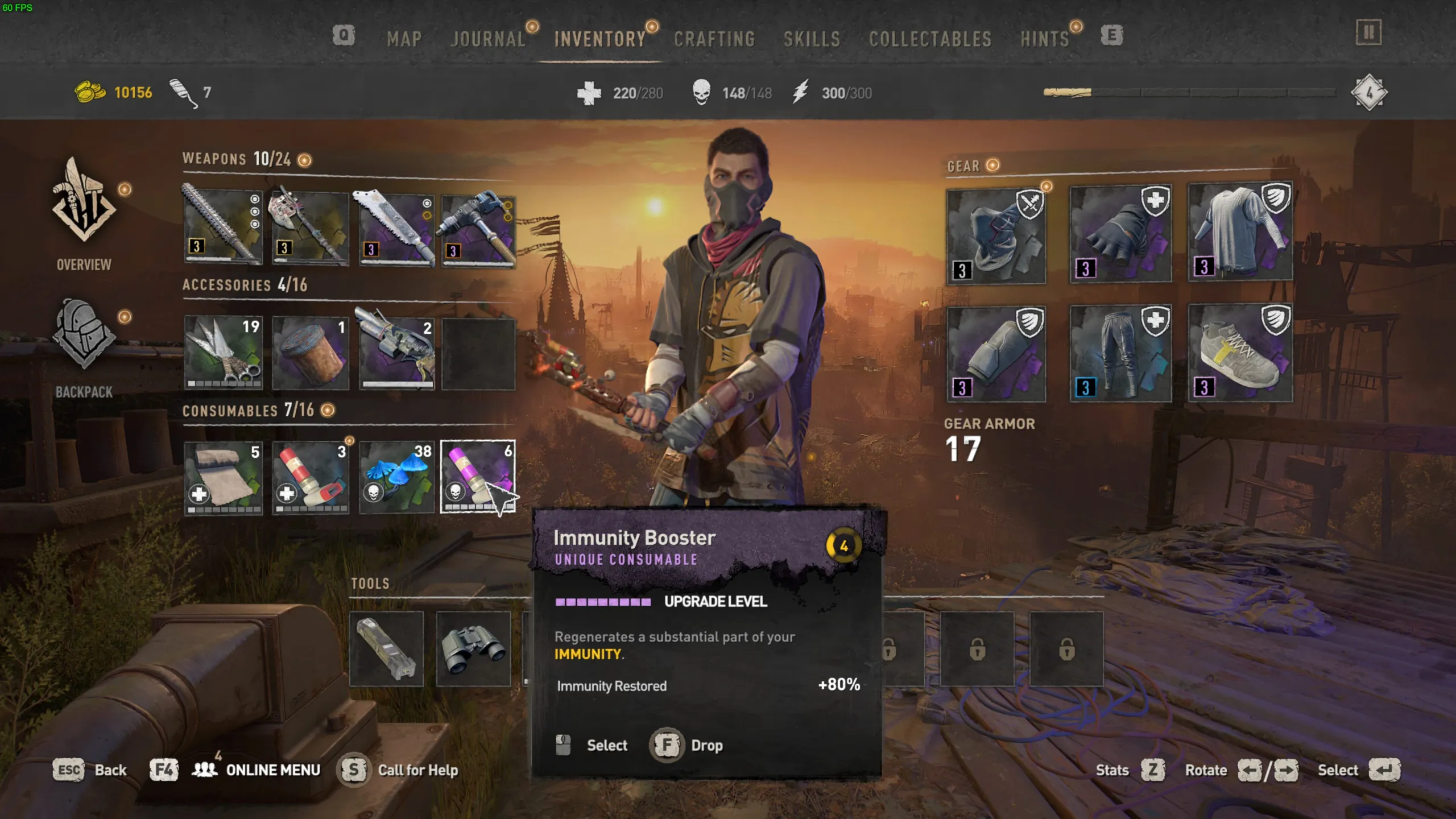 Dying Light 2 Stay Human immunity booster