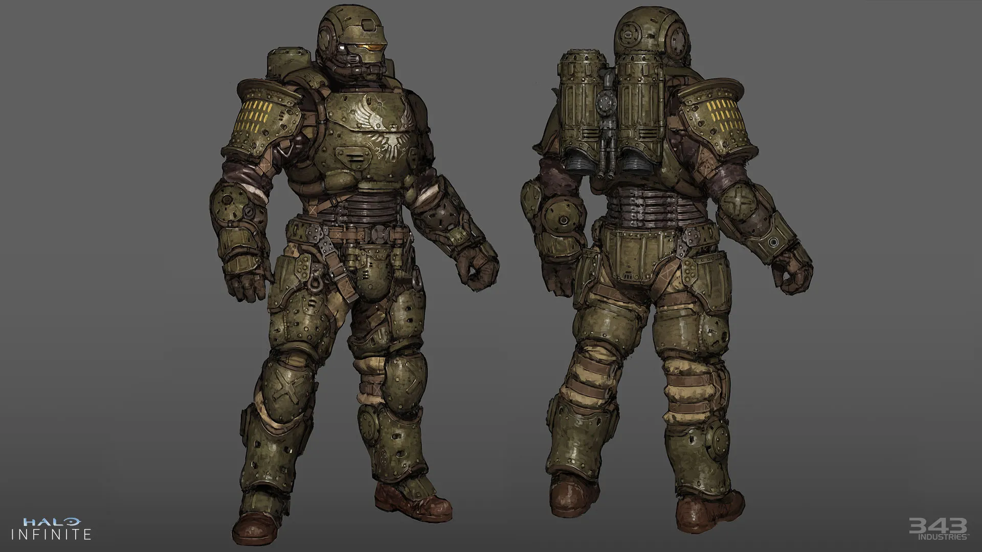 The free Fracture armor coming to Halo Infinite Season 2