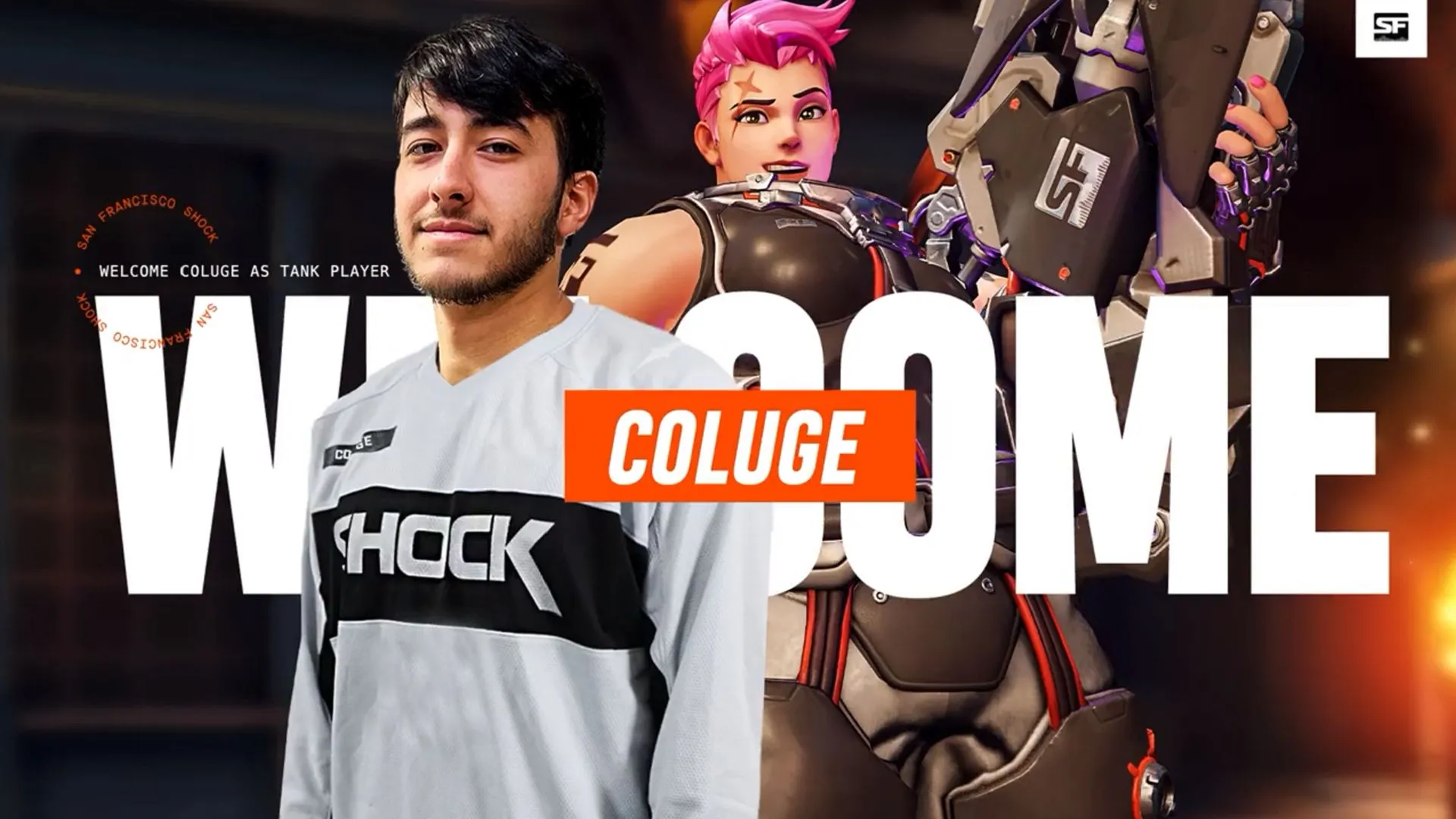 Coluge, the new tank for the San Francisco Shock