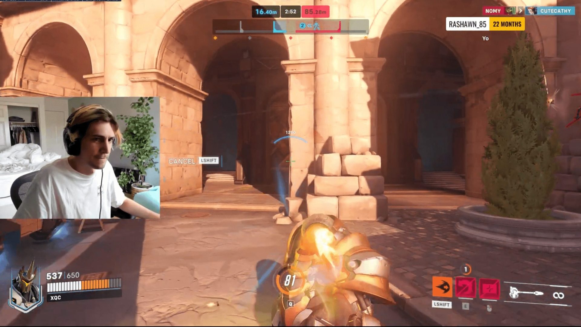 xQc Overwatch 2