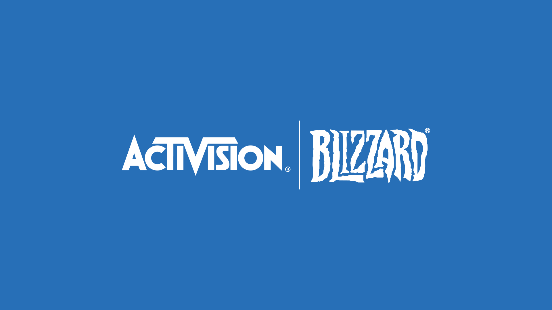 The Activision Blizzard logo. Gavin Newsom allegedly interfered with the Activision Blizzard lawsuit.