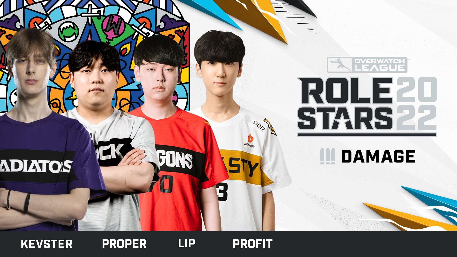 Overwatch 2022 Role Stars