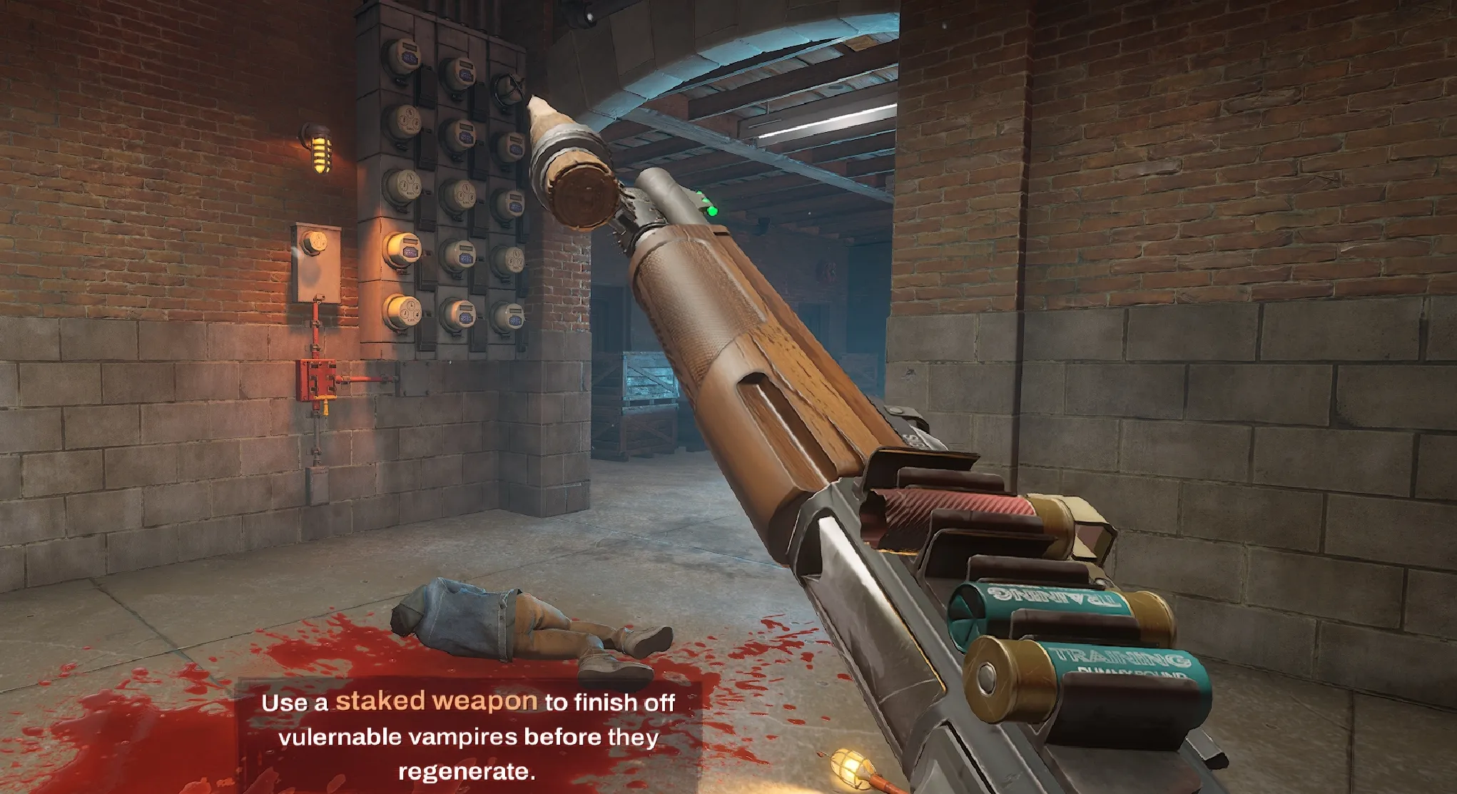 Find a staked weapon Redfall