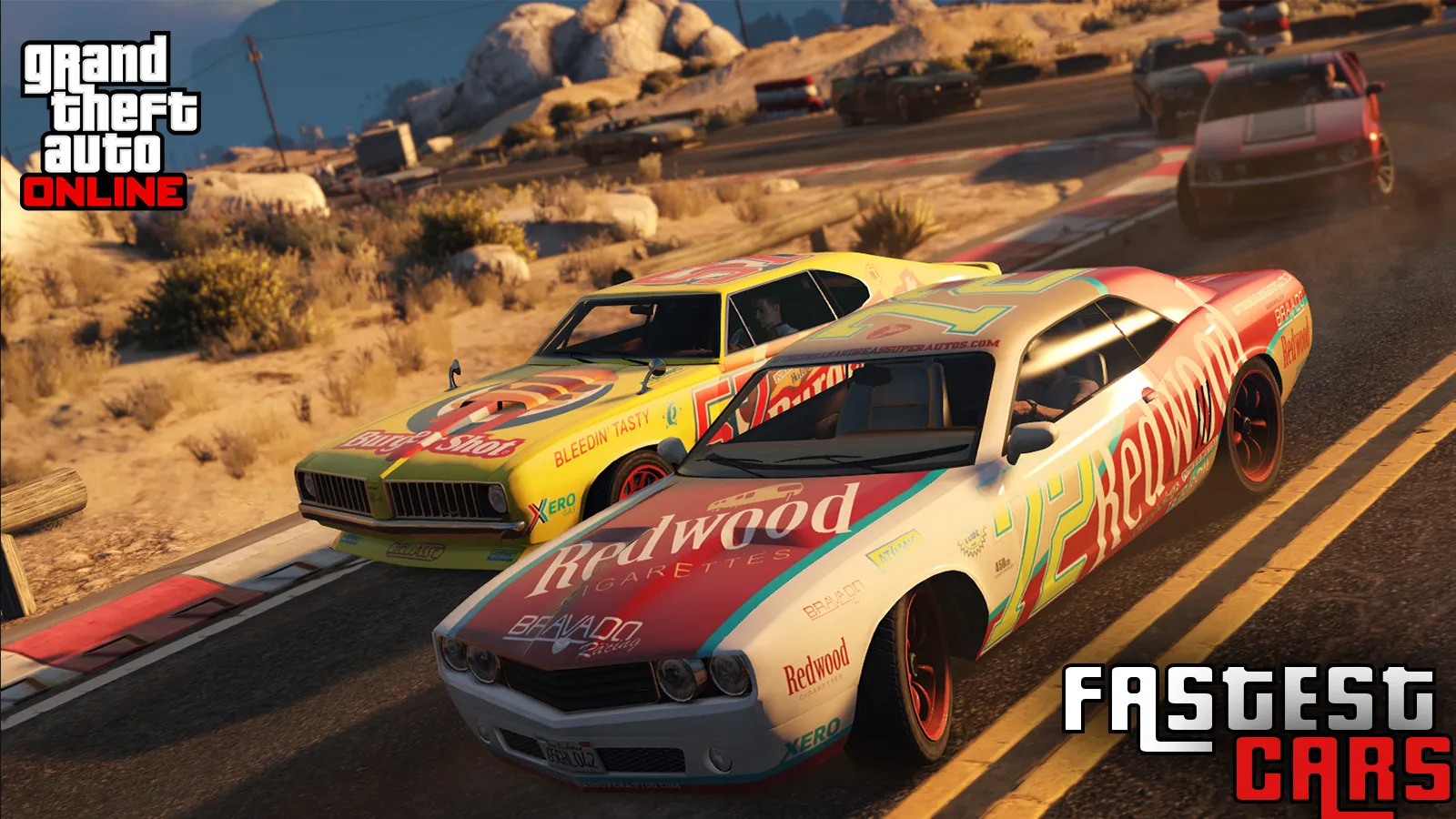 Stock cars racing in GTA Online