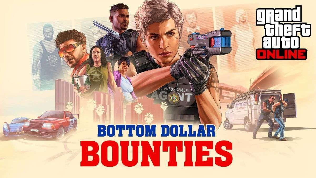Bottom dollar bounties trailer image featuring some of the new cars from the article.